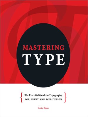 cover image of Mastering Type